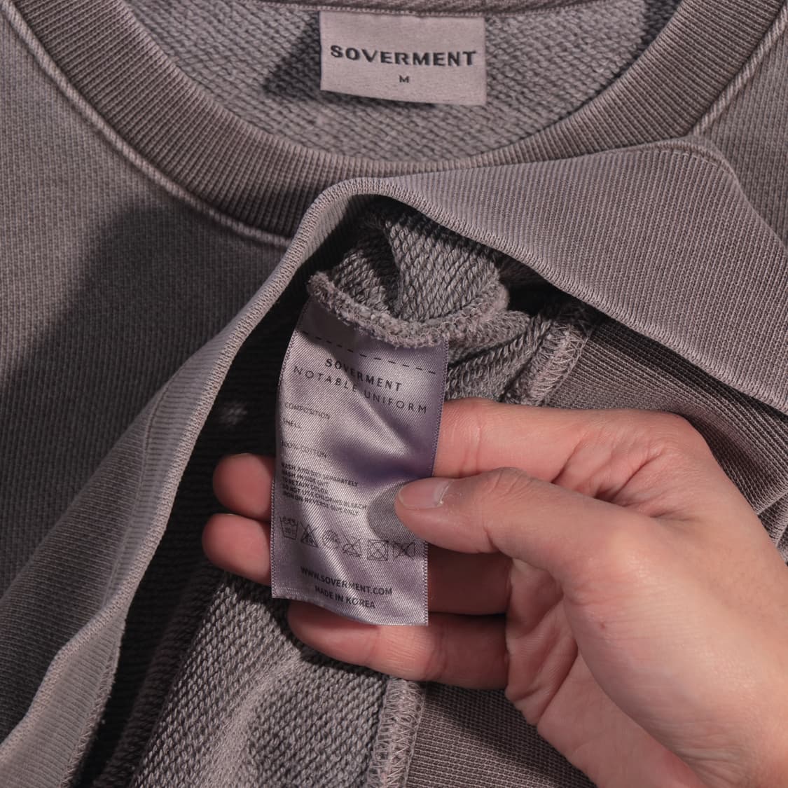 UCLA 피그먼트 니트 B13 상품이미지3