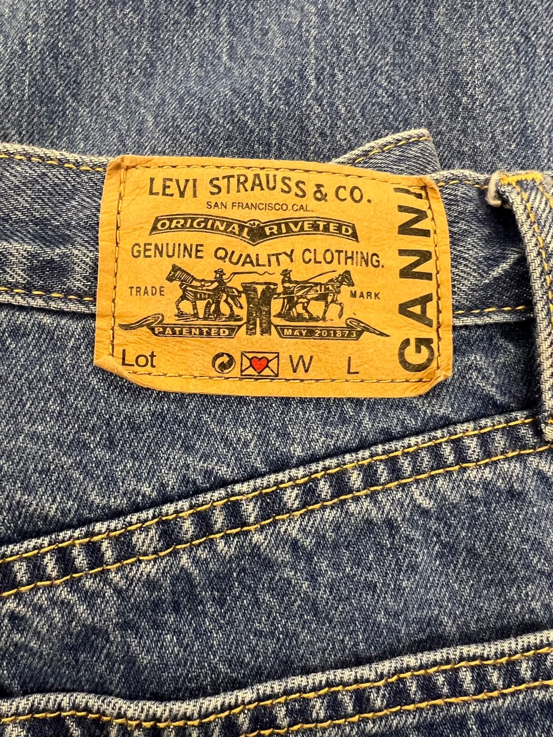 가니 리바이스 데님 팬츠 상품이미지5