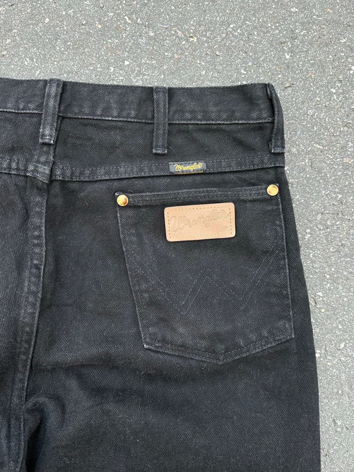 [랭글러] •Wrangler 936wbk Black Pants 상품이미지7