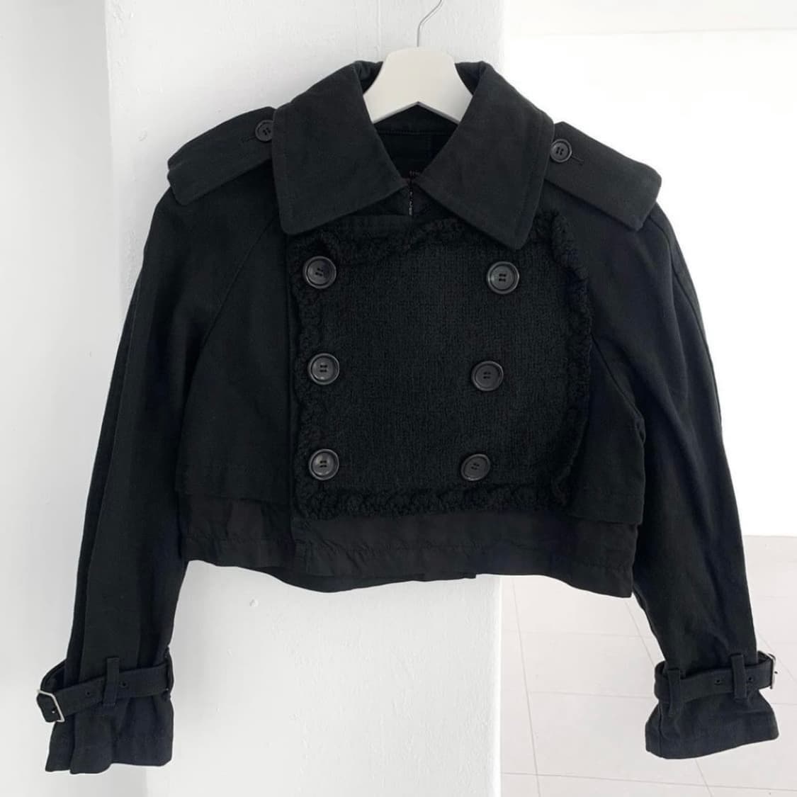 꼼데가르송 숏 트렌치 코트 상품이미지2