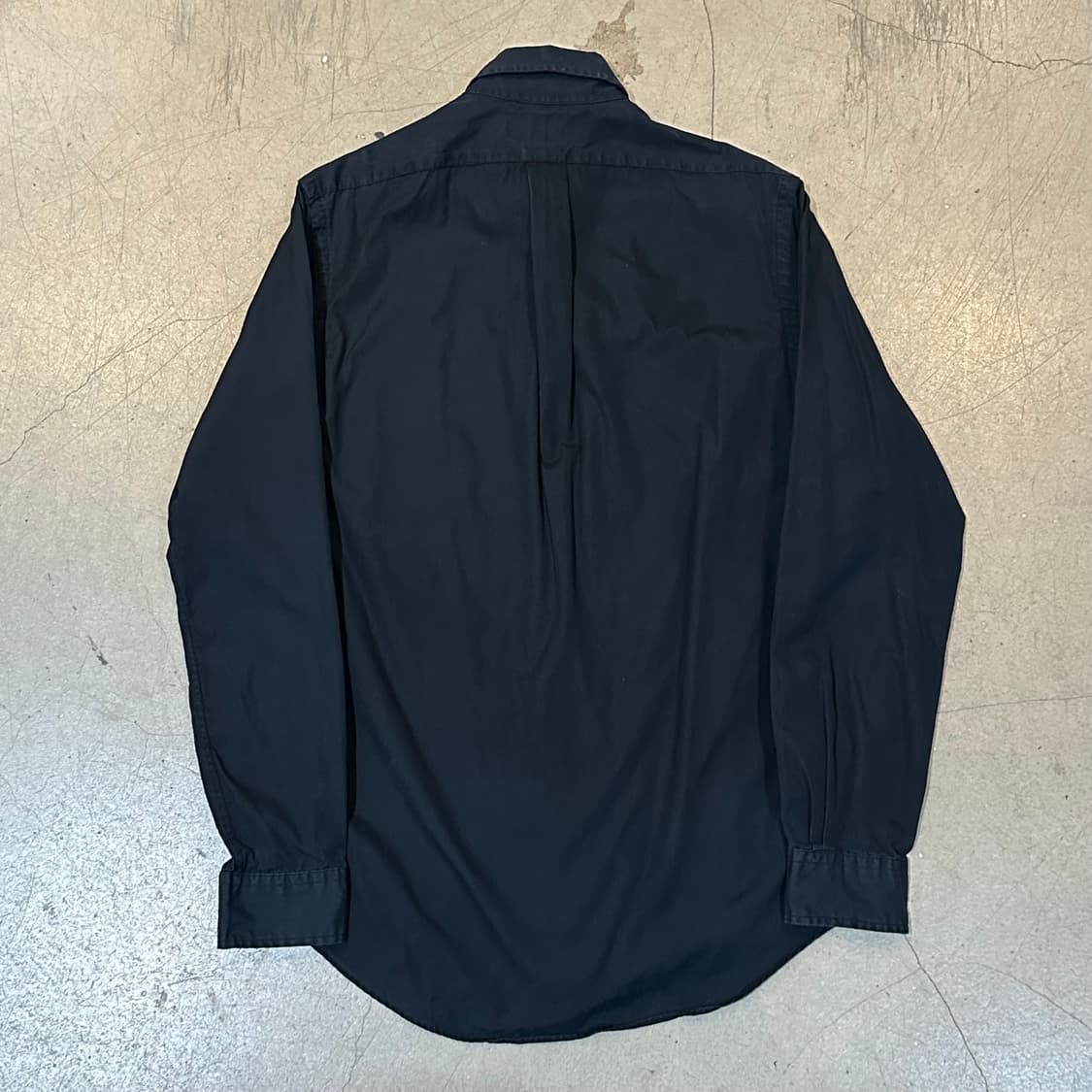 S 폴로랄프로렌 커스텀핏 블랙 코튼 셔츠 상품이미지3