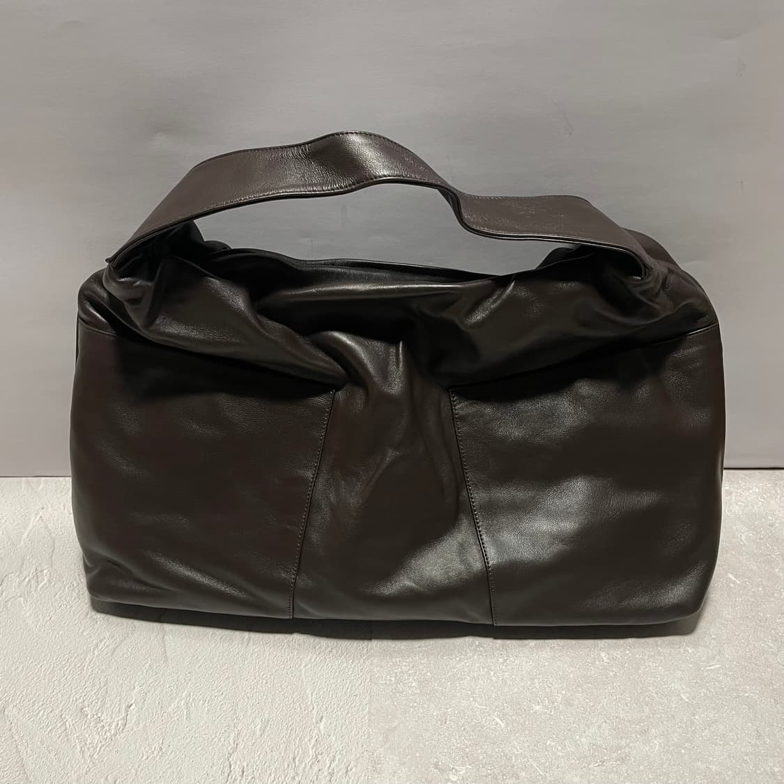 [새상품] 기마구아스 사코백 sacco bag 브라운 상품이미지1