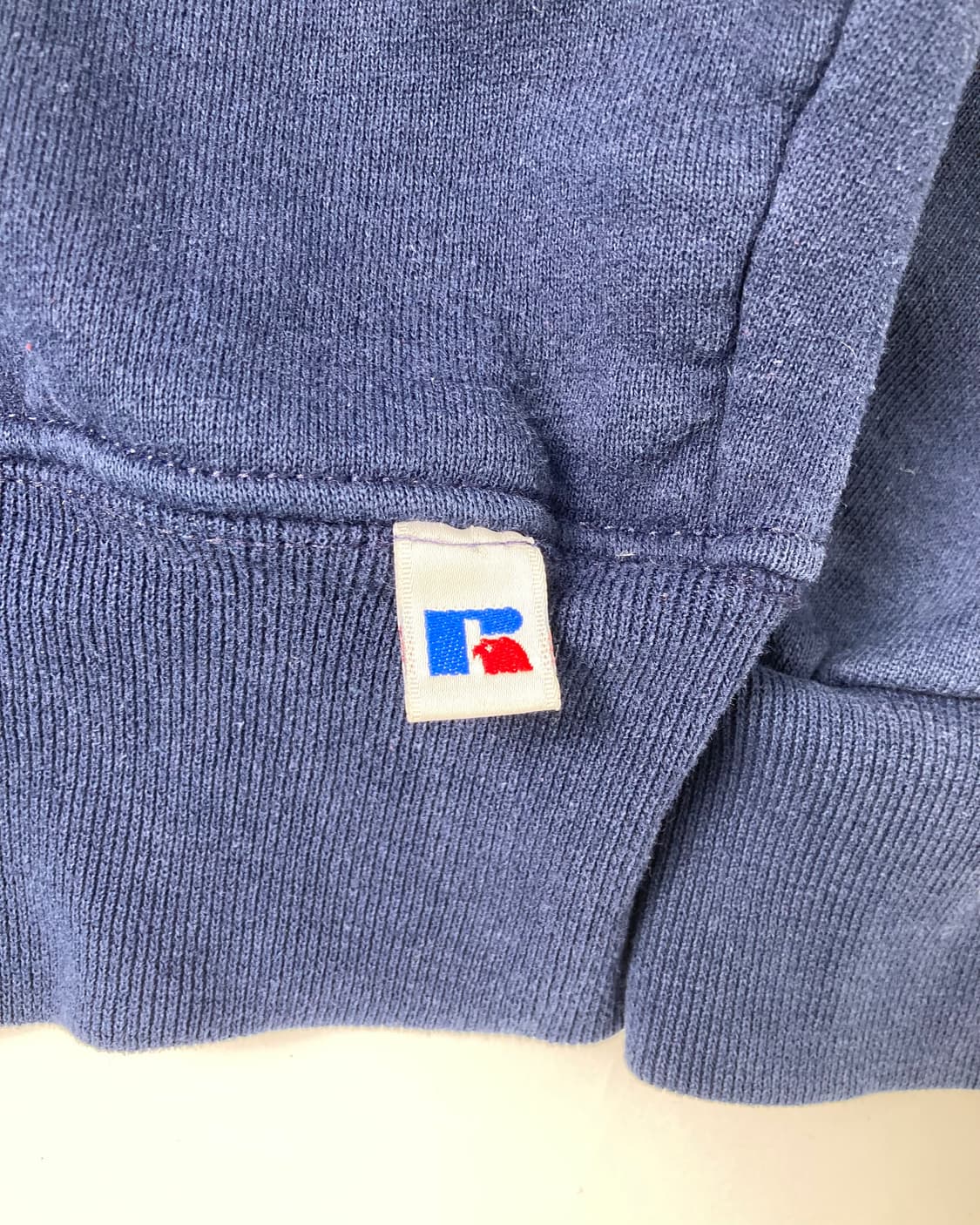 90s Russell Zip Up Sweatshirt (navy) 상품이미지5