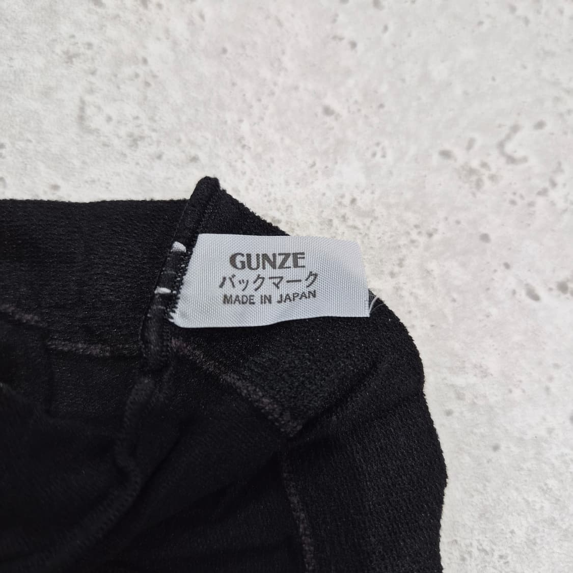 GUNZE 다이아패턴 시스루 블랙 팬티스타킹 상품이미지4