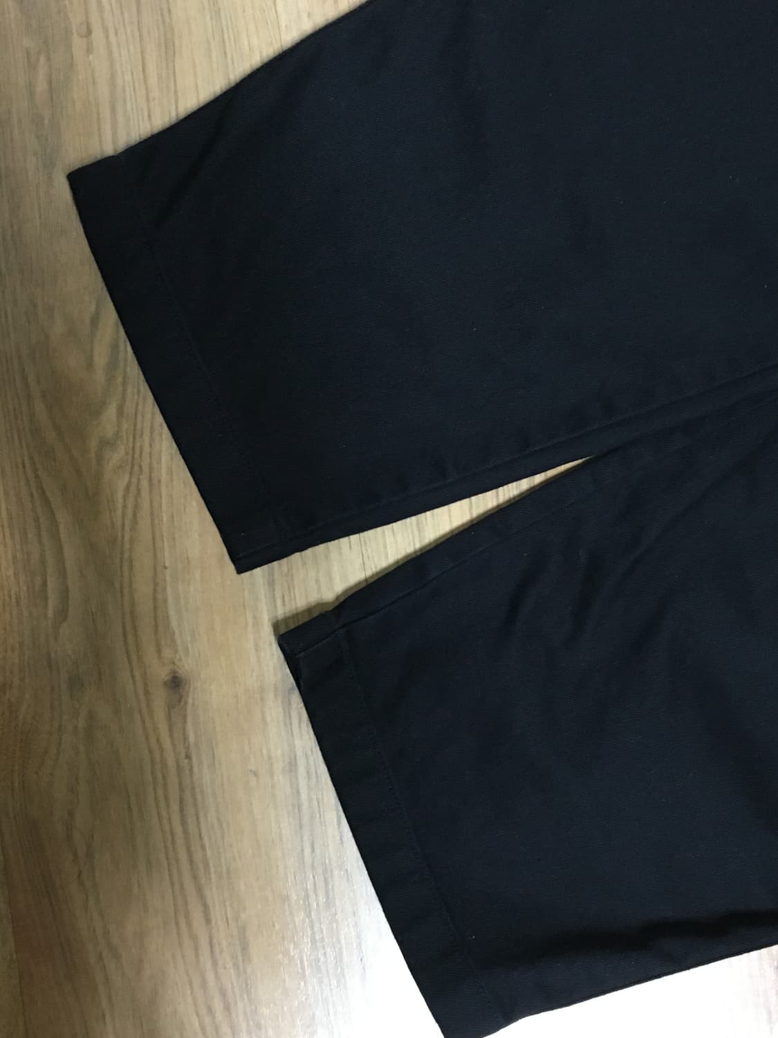 유니클로 와이드핏 치노팬츠 black 76 상품이미지5