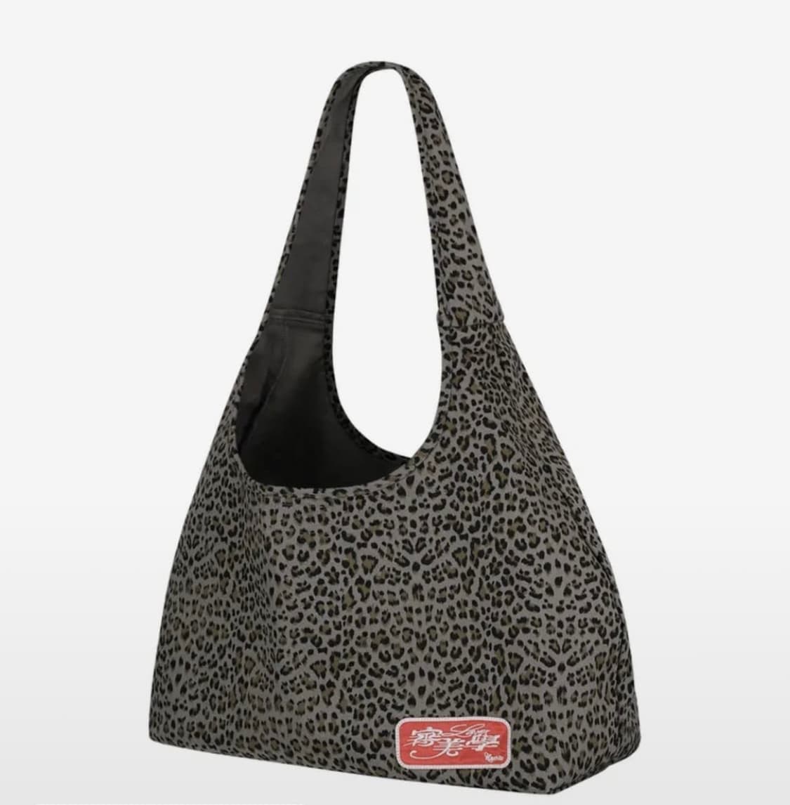 카시코 레오파드 숄더백 블루그레이 상품이미지1