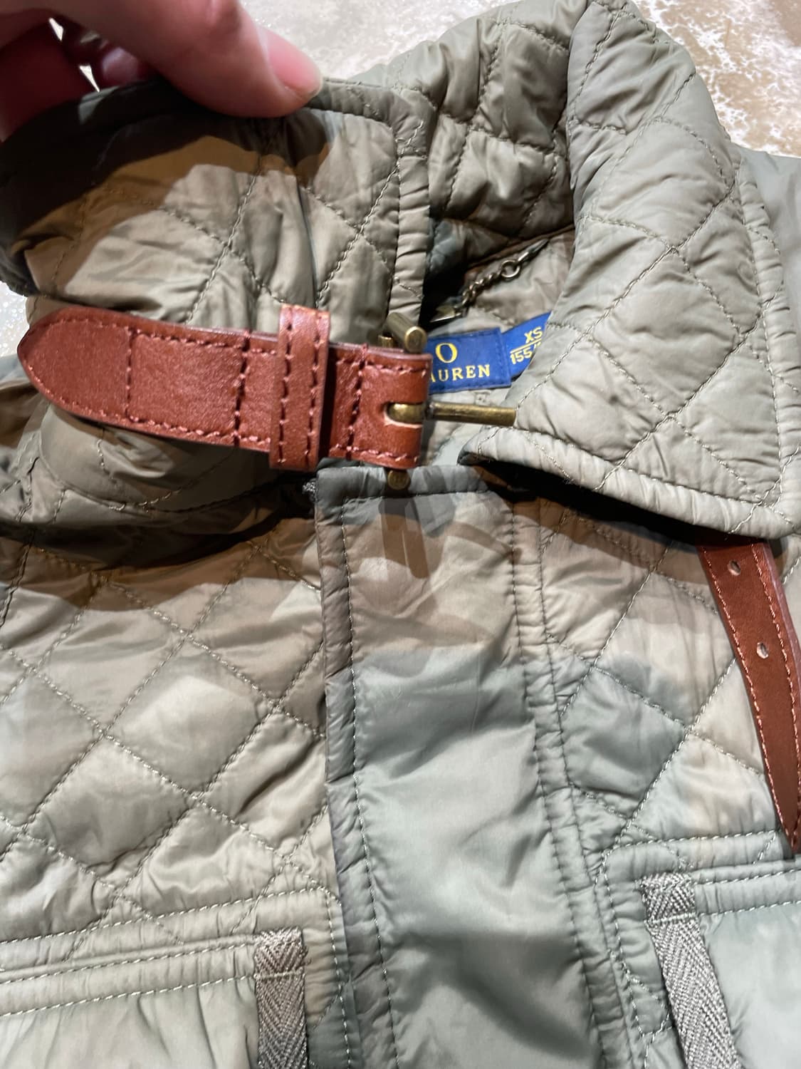 폴로랄프로렌 헤리티지 필드 점퍼 (세이지 카키) 상품이미지8