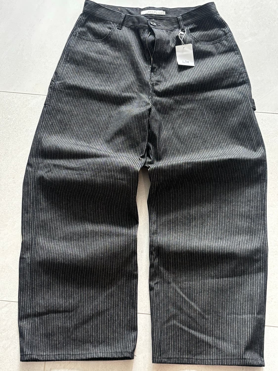 헬름 스트라이프 팬츠 상품이미지2