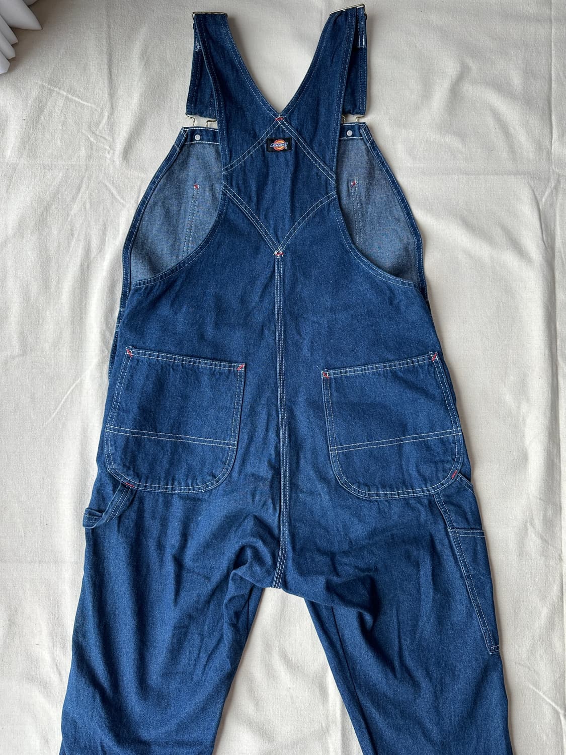 디키즈 인디고 데님 멜빵 오버롤 32x30 상품이미지6