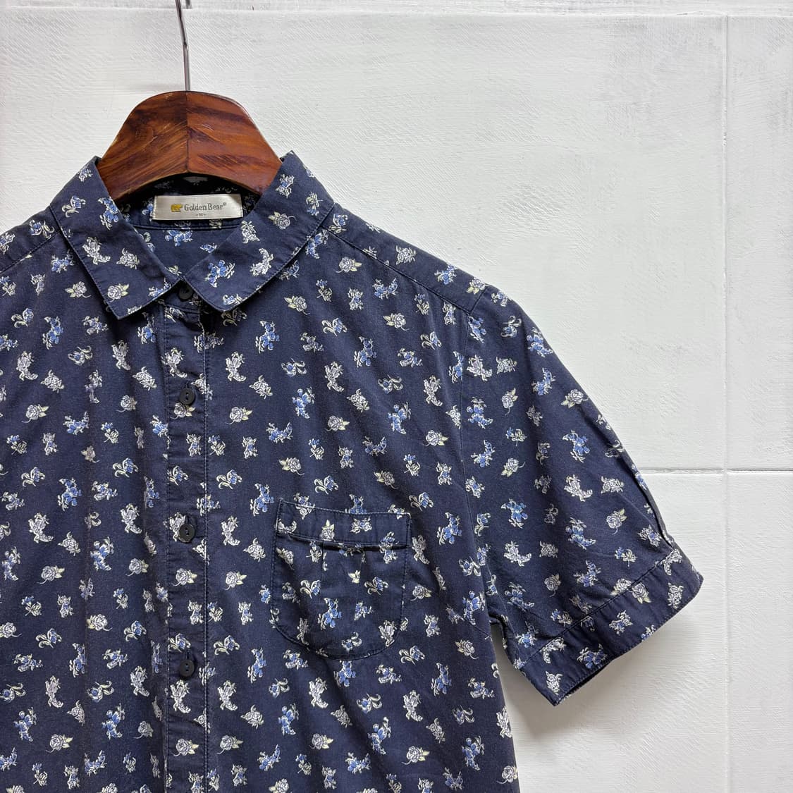 Golden bear 골든 베어 플라워 모리걸 블라우스  상품이미지2