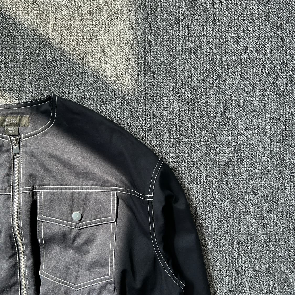 자라 워터 리펠런트 크롭 스티치 자켓 상품이미지2