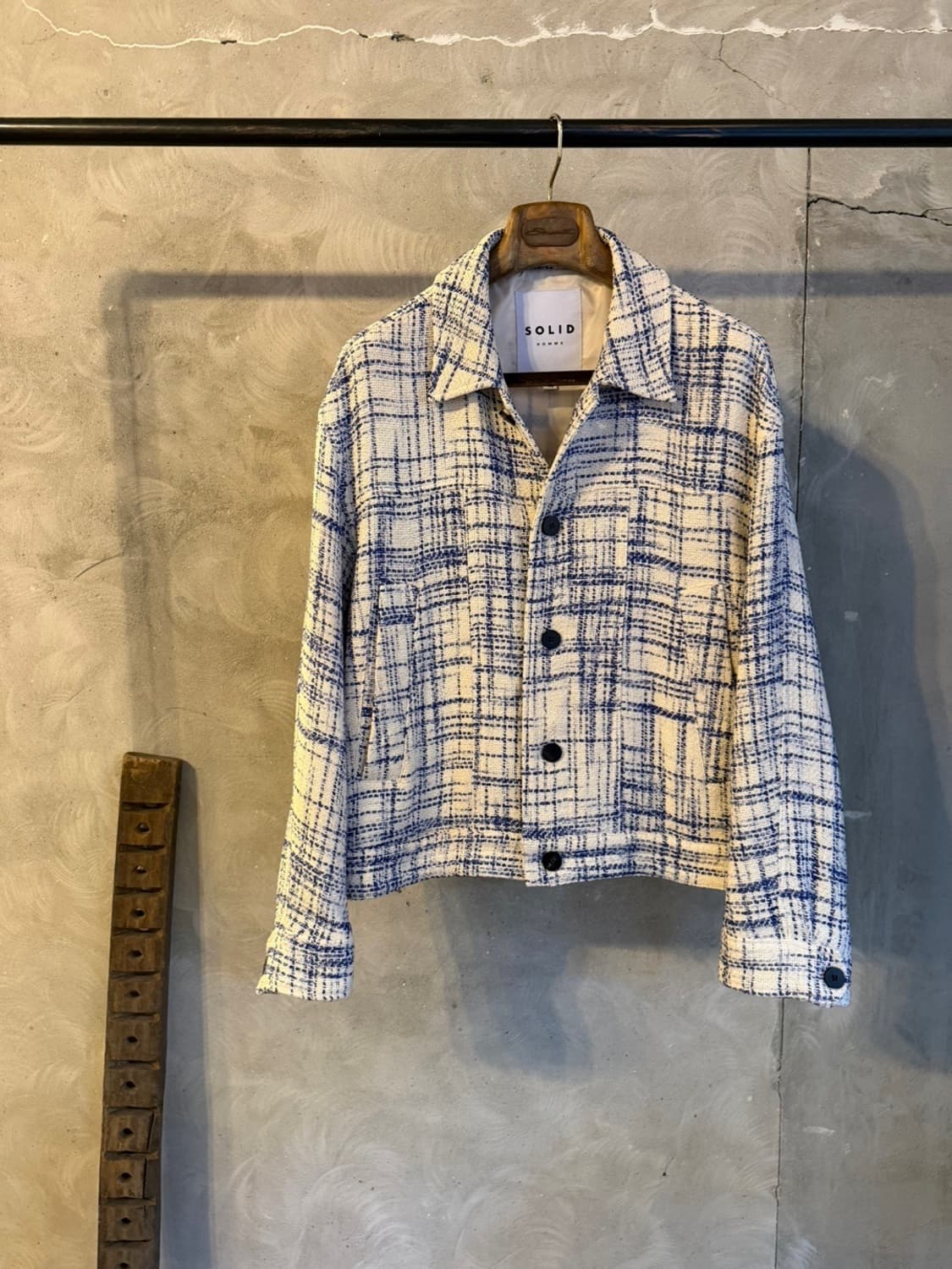 솔리드옴므 트위드 블루종 100 상품이미지4