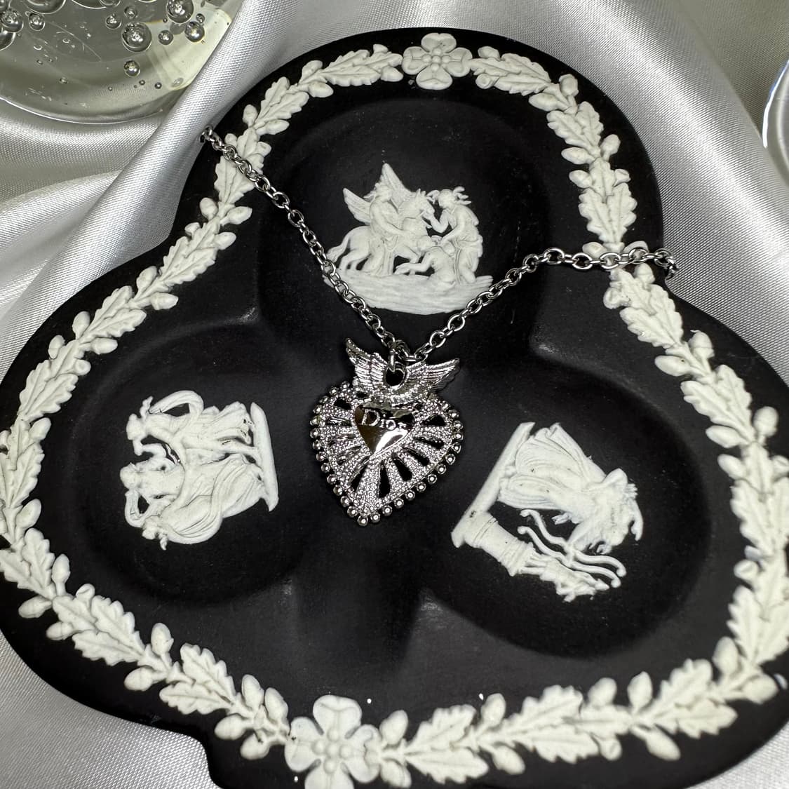 디올 엔젤하트 목걸이 상품이미지3
