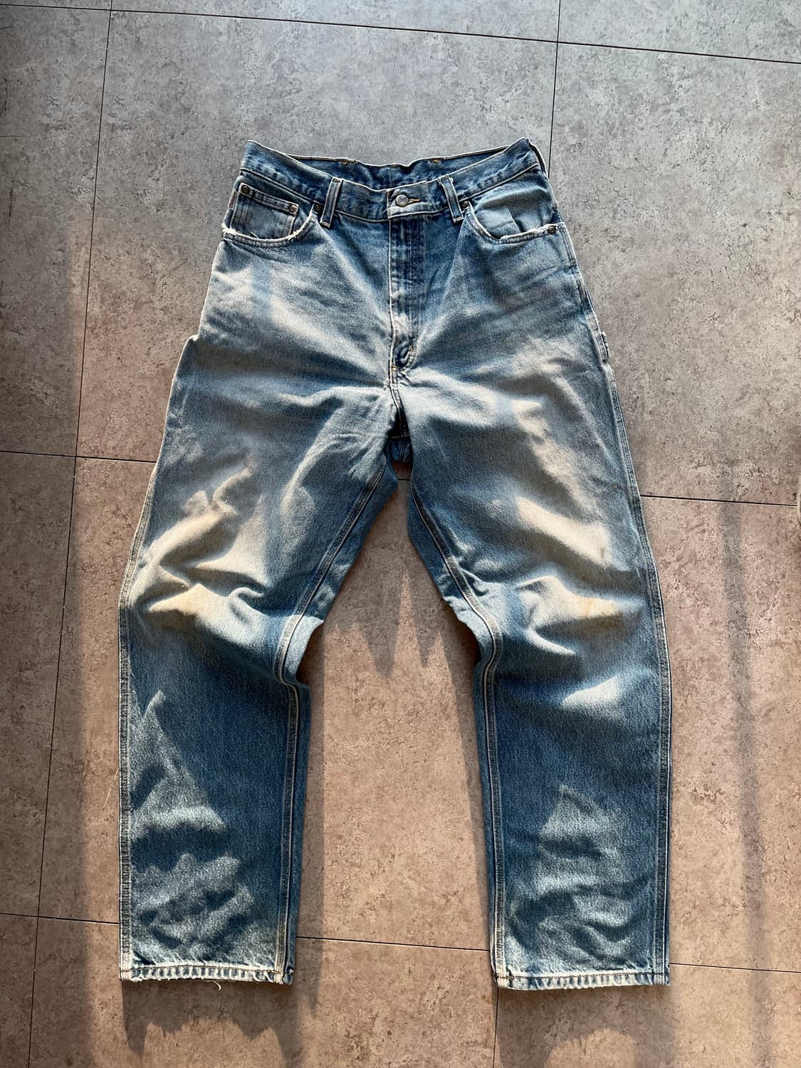 칼하트 카펜터 데님 워크팬츠 상품이미지8