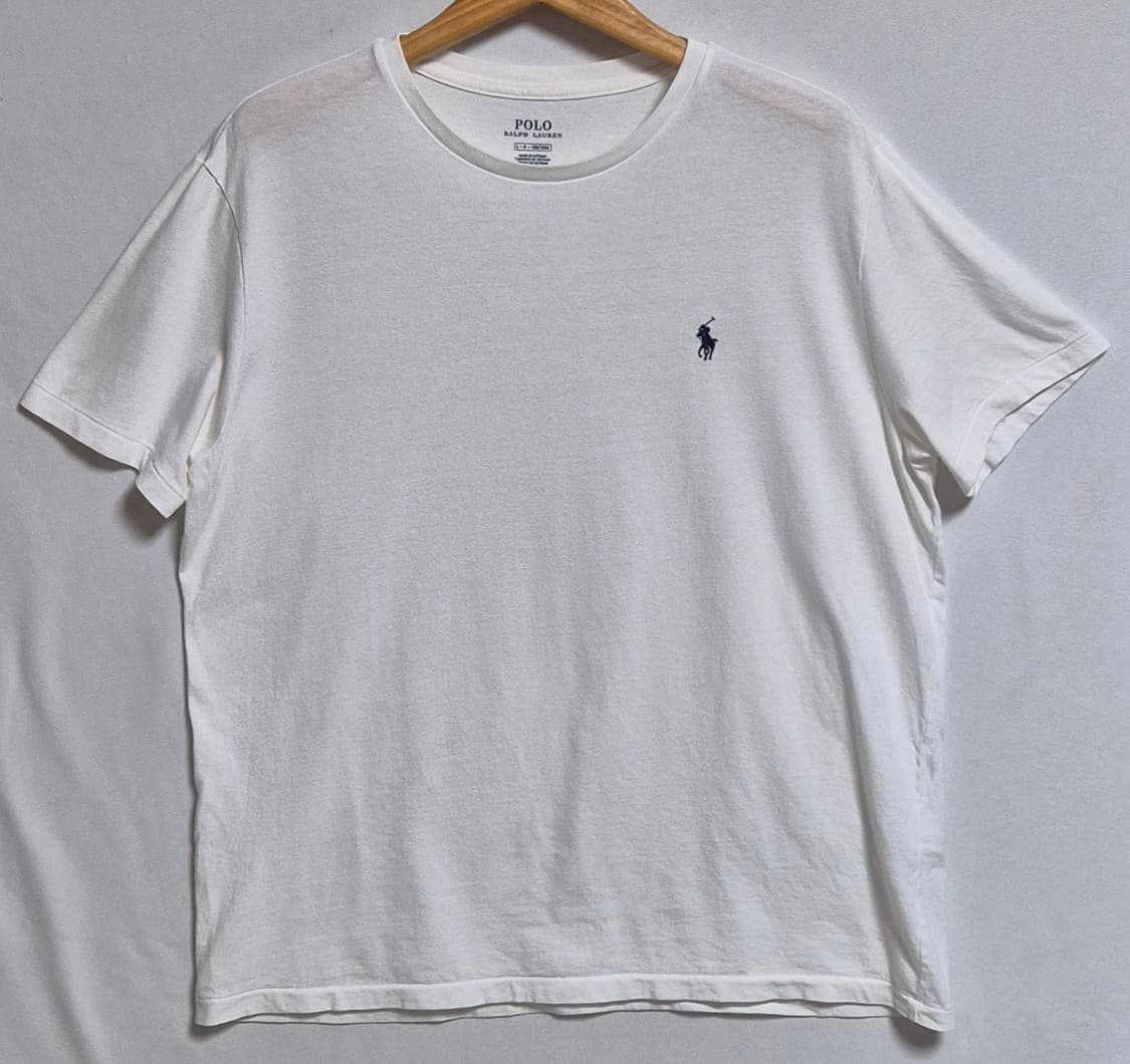 L ) 폴로랄프로렌 화이트 반팔티 상품이미지1