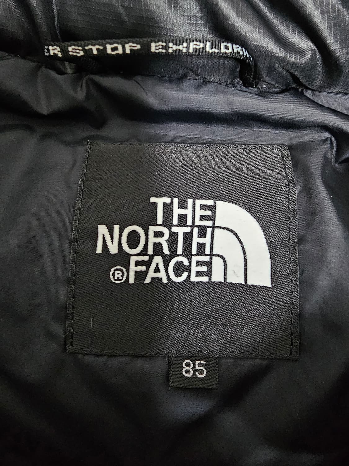 노스페이스 여성 눕시 구스다운 패딩 M 상품이미지3