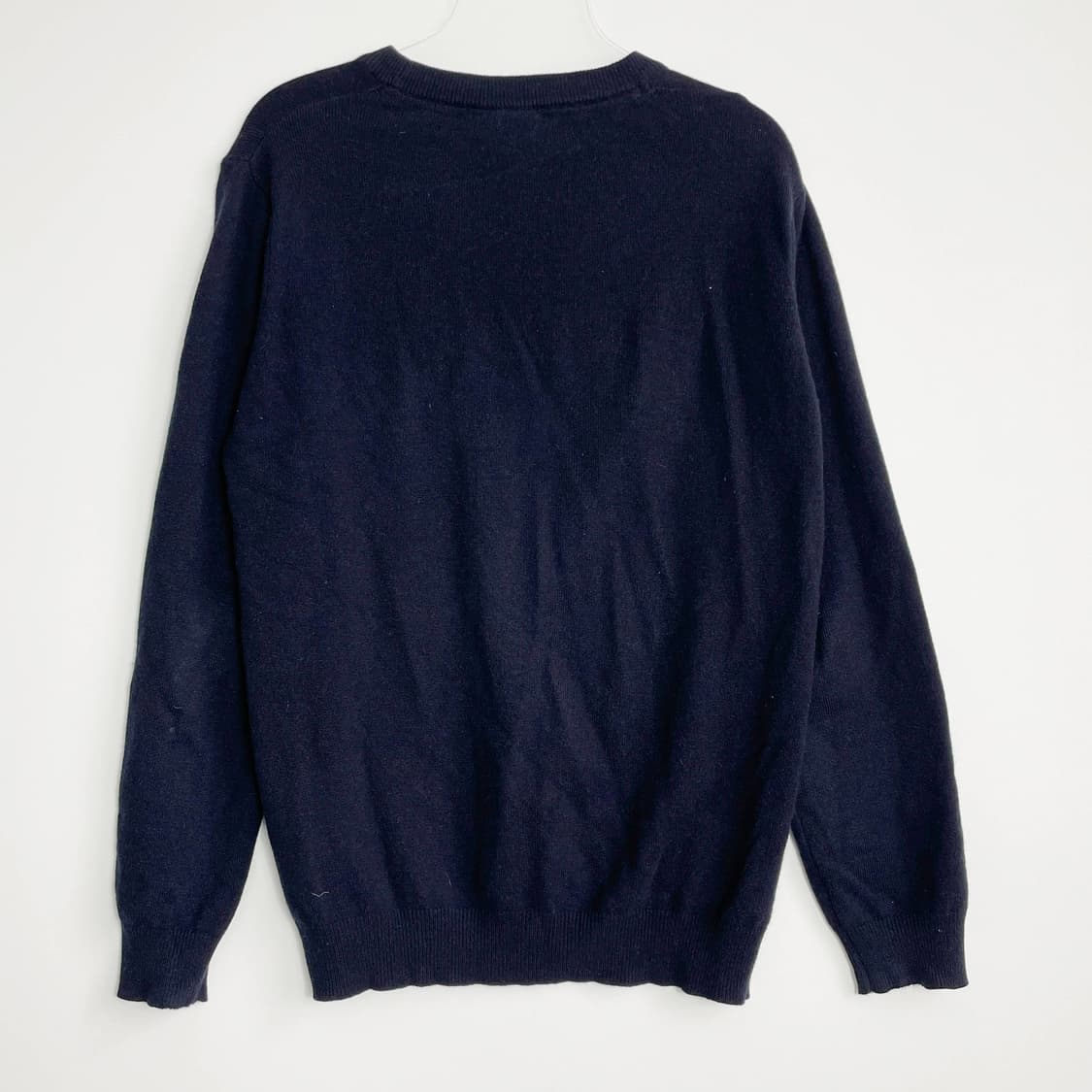 D2 DKNY 네이비 캐시미어 니트 스웨터 L사이즈 상품이미지3