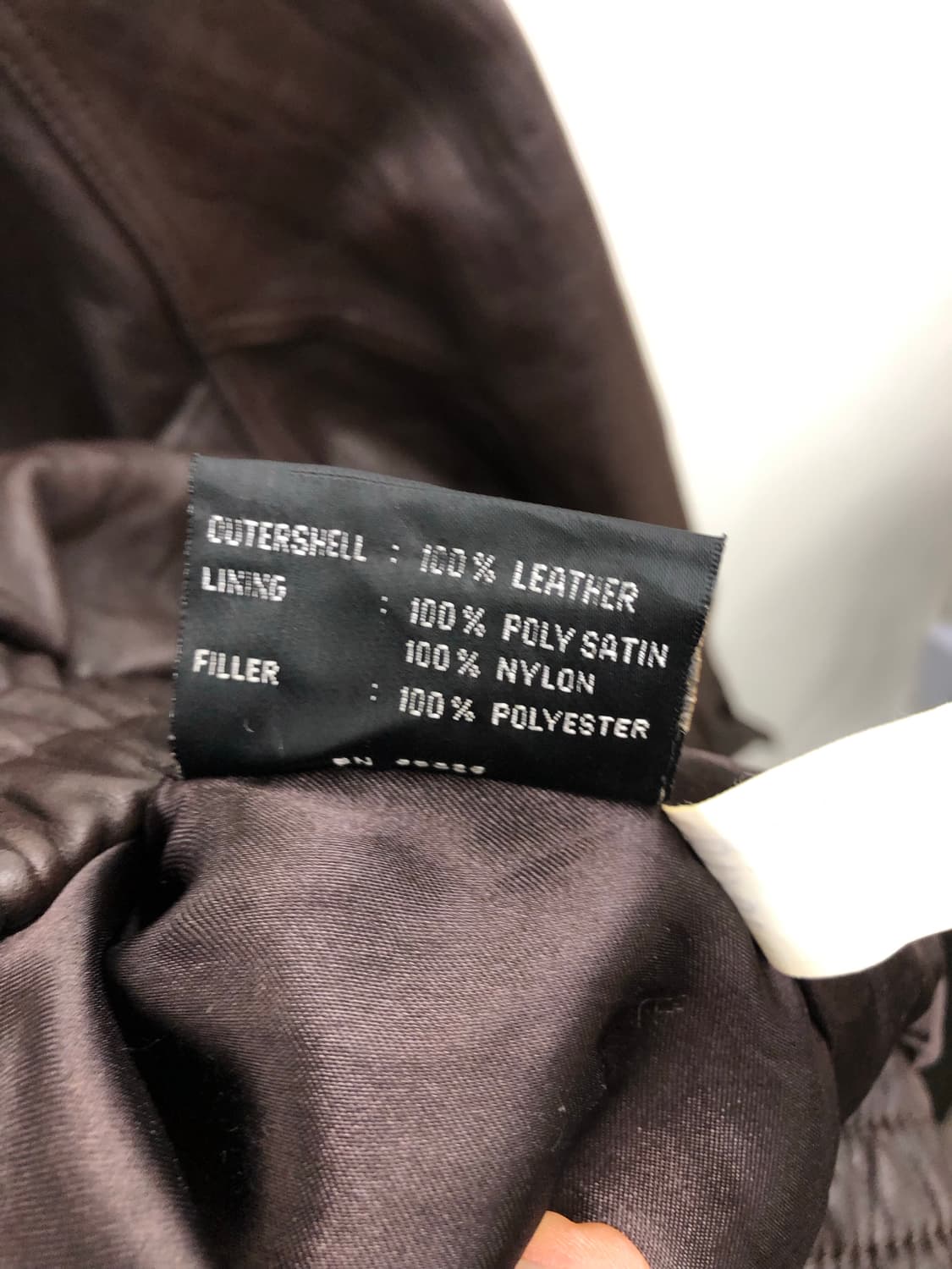 90s 윌슨 레더 리얼 레더 자켓 상품이미지4