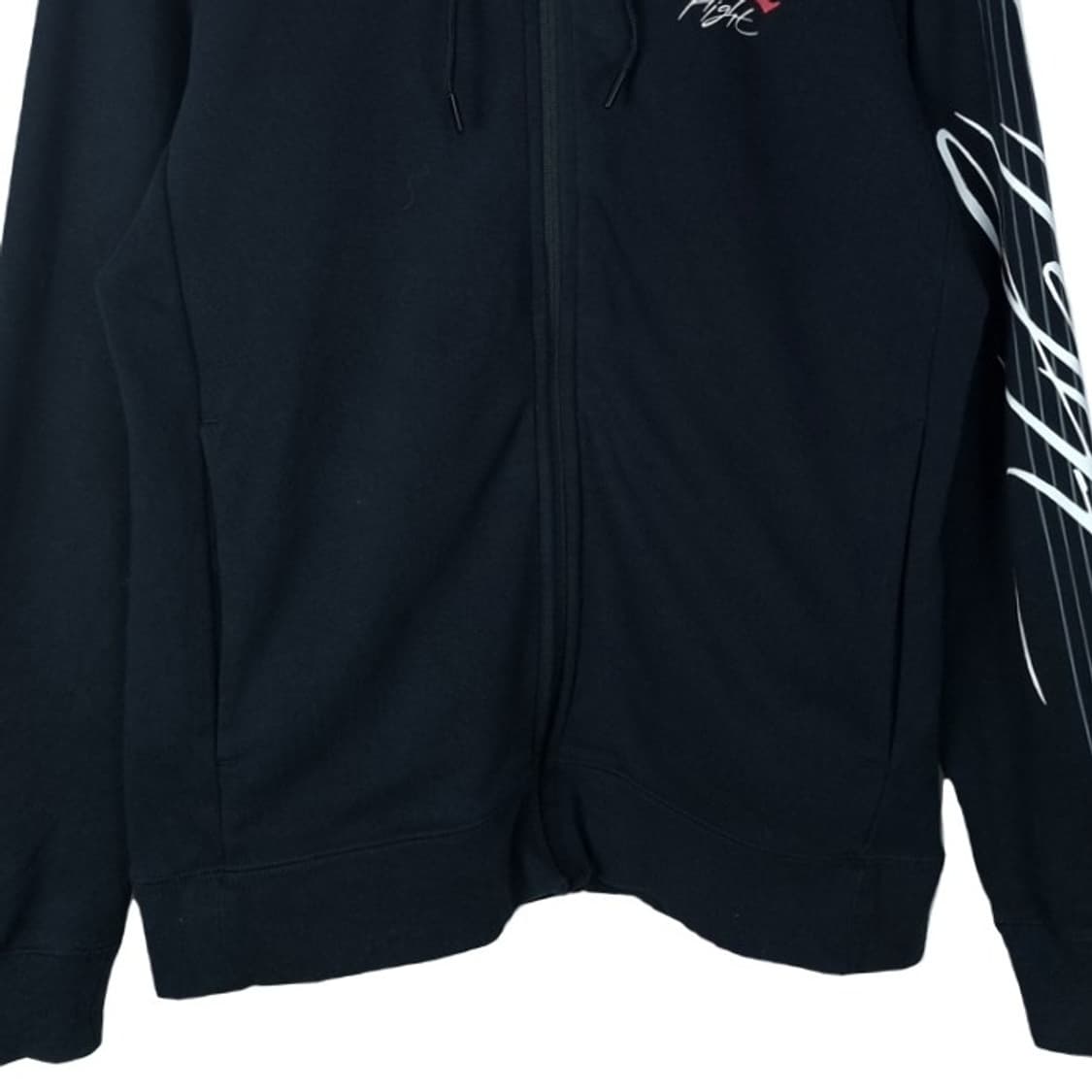 [나이키 조던] 프린팅 후드 집업 블랙 M18409 상품이미지5