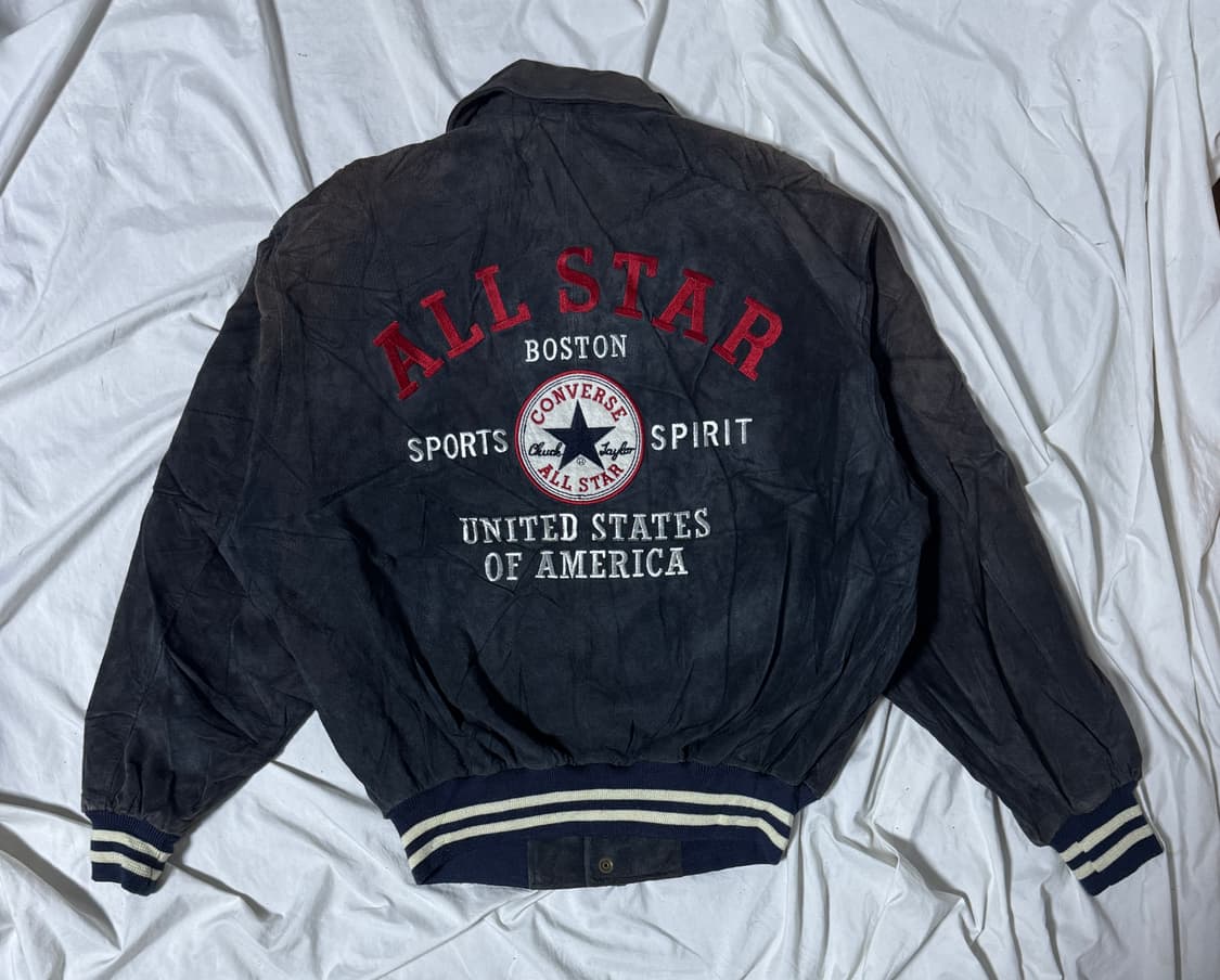 컨버스 스웨이드 바시티 자켓 상품이미지1