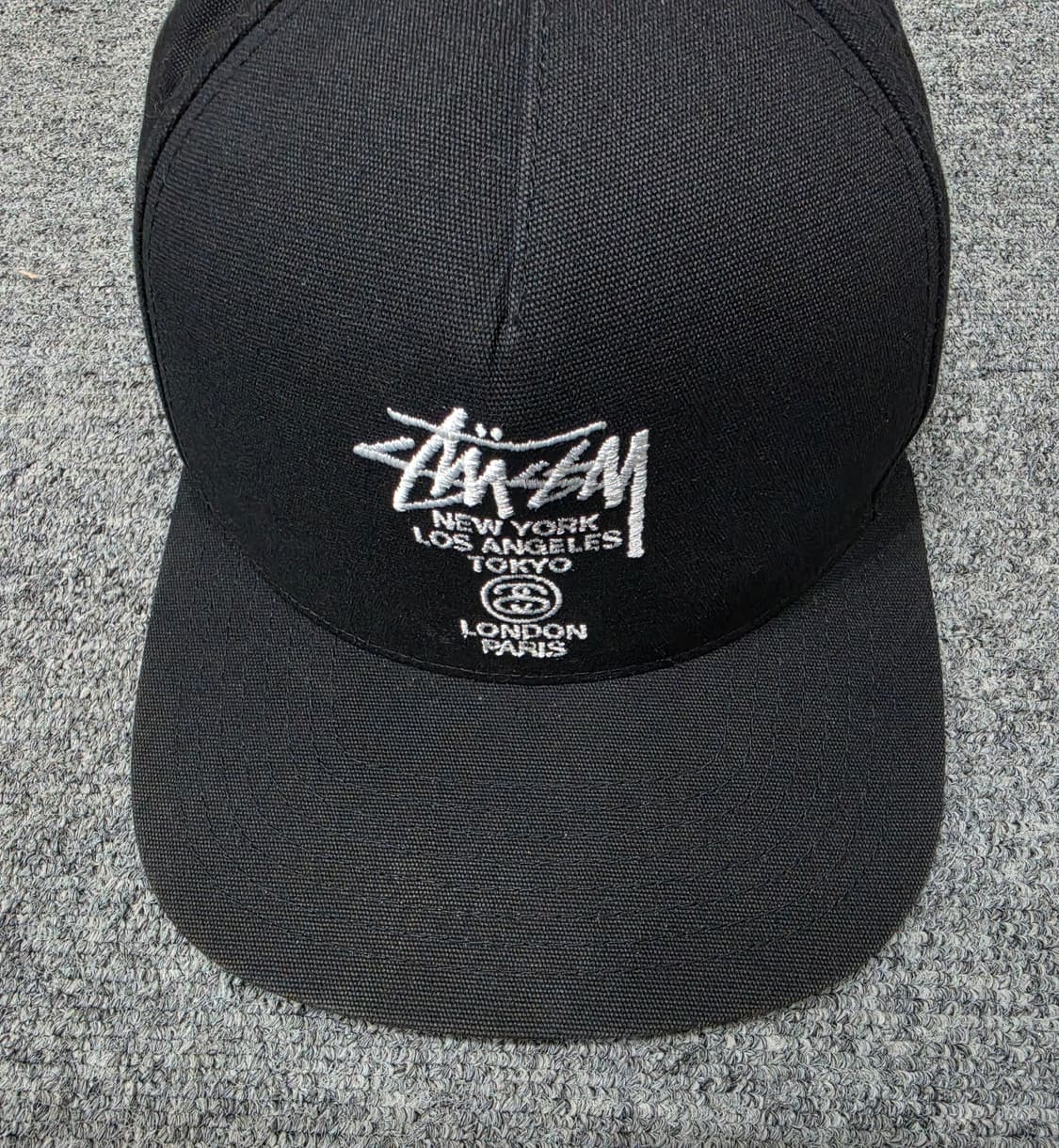 스투시 월드투어 스냅백 모자 상품이미지7