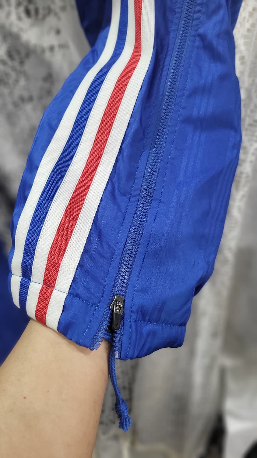 아디다스 블루 삼선 트레이닝 바지 상품이미지4