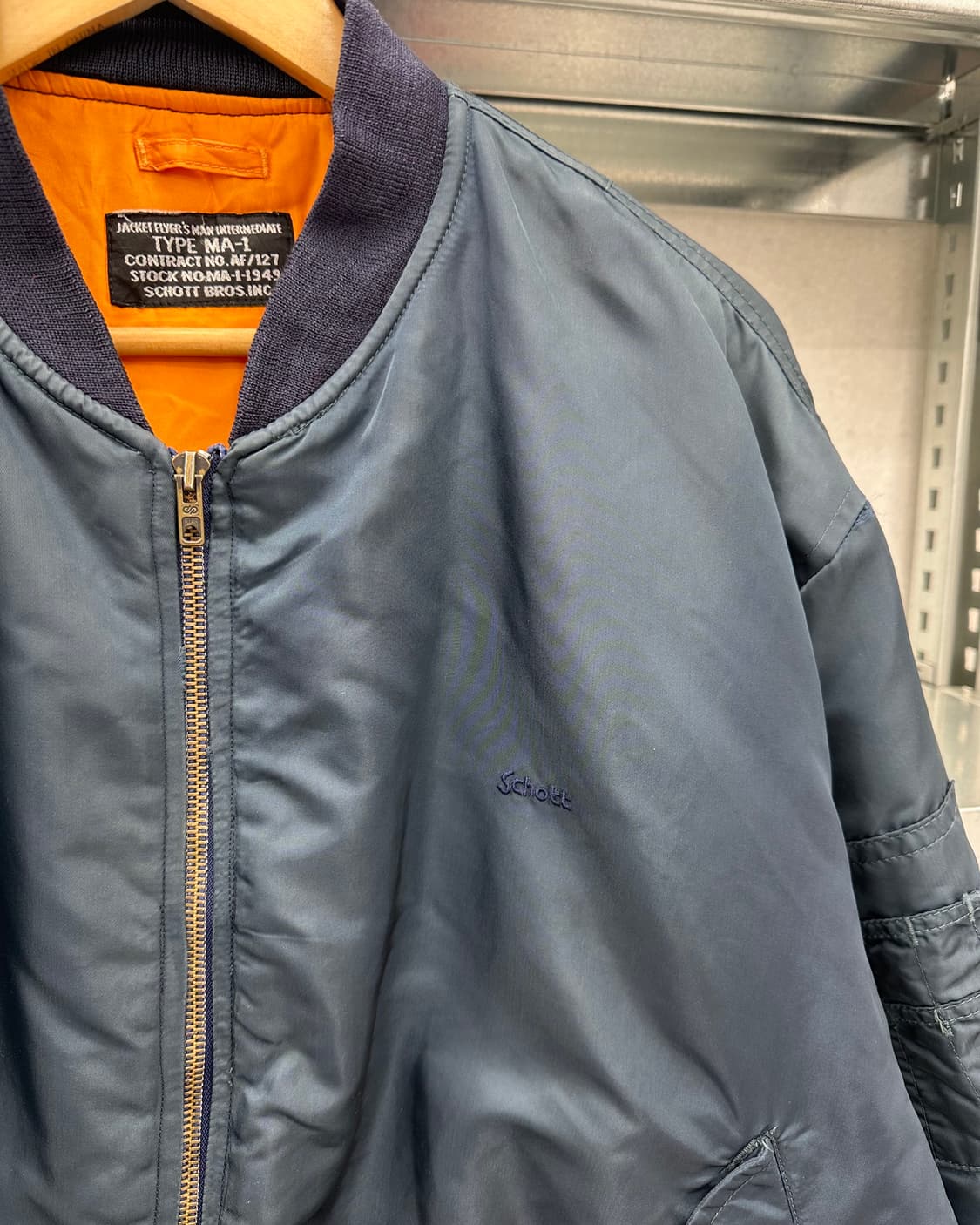 (XL)SCHOTT 항공 점퍼-M1328 상품이미지3