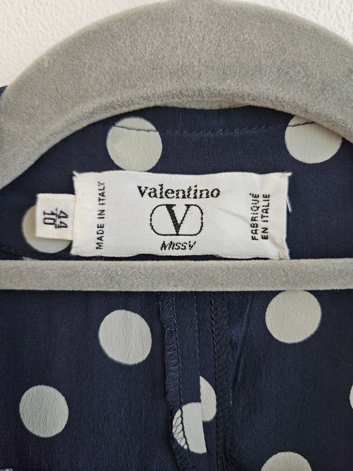 (정품) 발렌티노 미스브이라인 실크 도트 원피스 상품이미지3