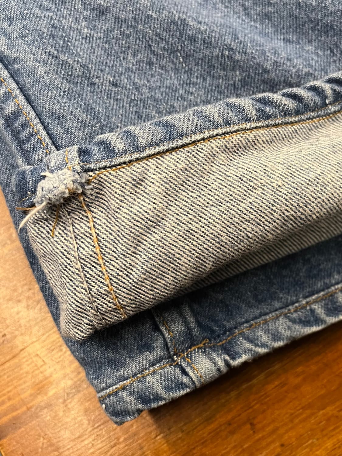 1990s USA Orange Tab Levis 517 Jeans 상품이미지10