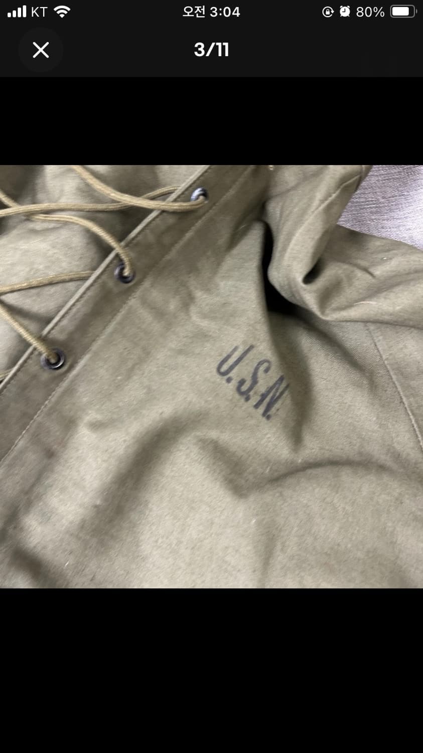 WW2 40s USN  아노락 상품이미지3