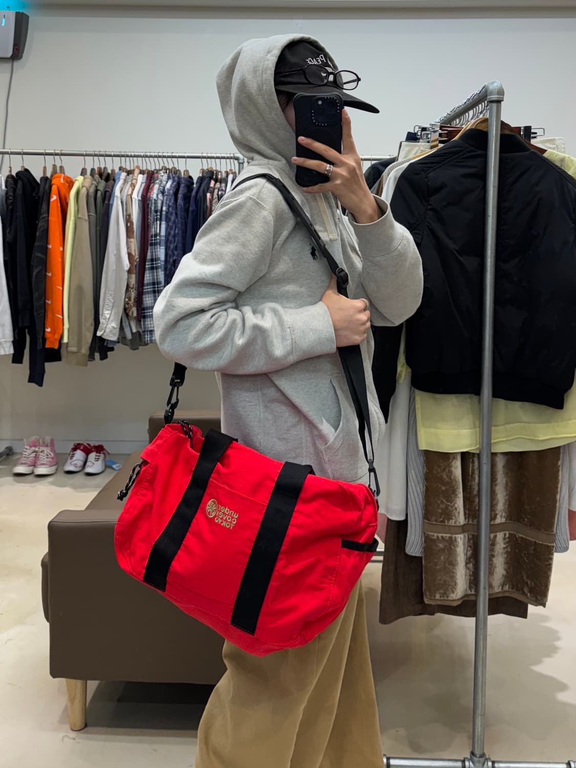 언더커버 도쿄 라이트닝 본 더플백 상품이미지8