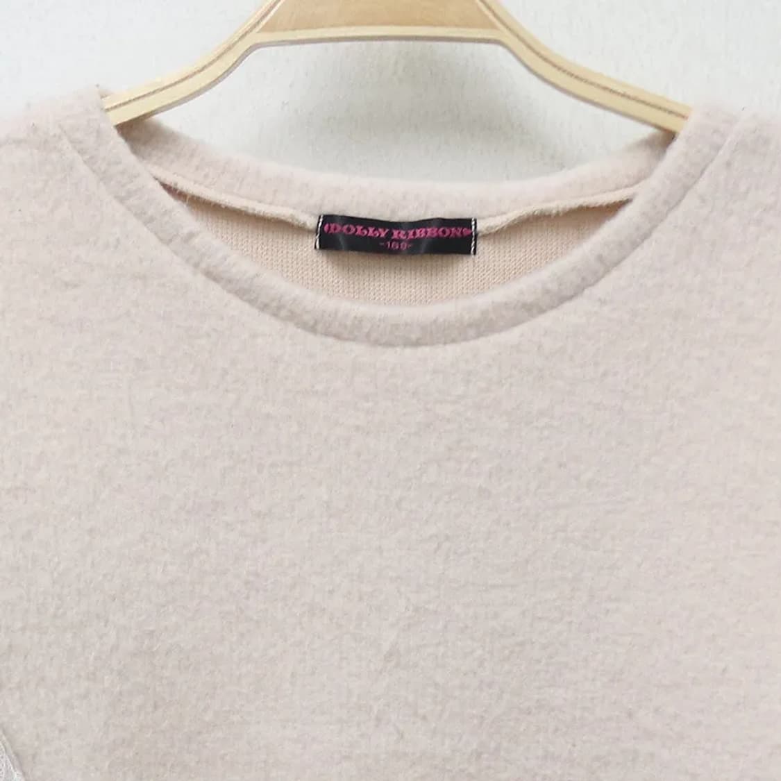 DOLLY RIBBON 히메갸루 딸기우유 레이스 니트 61226 상품이미지3