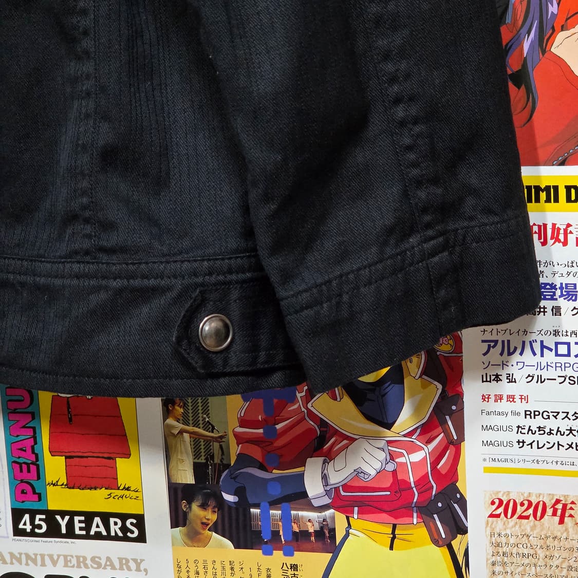 JPN 펑크 락시크 블랙 셔츠 자켓 상품이미지8