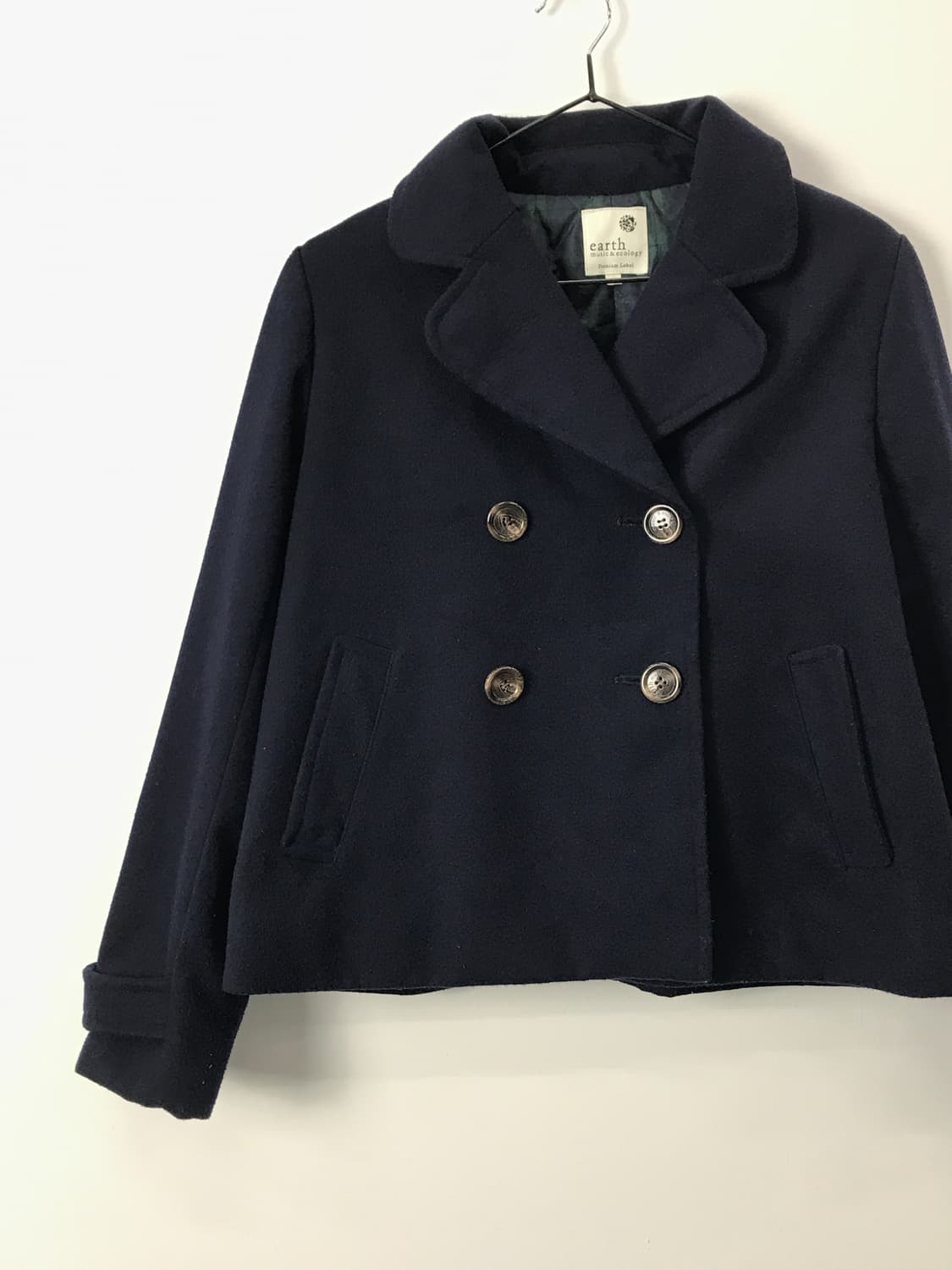 Jpn Classic Navy Short Pea Coat 상품이미지7