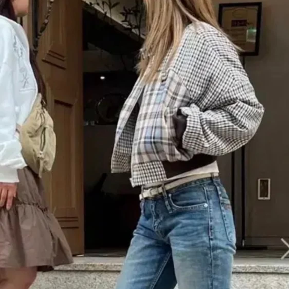 🔥주말까지🔥글로니 러셀 블루종 RUSSELL PLAID BLOUSON 상품이미지2