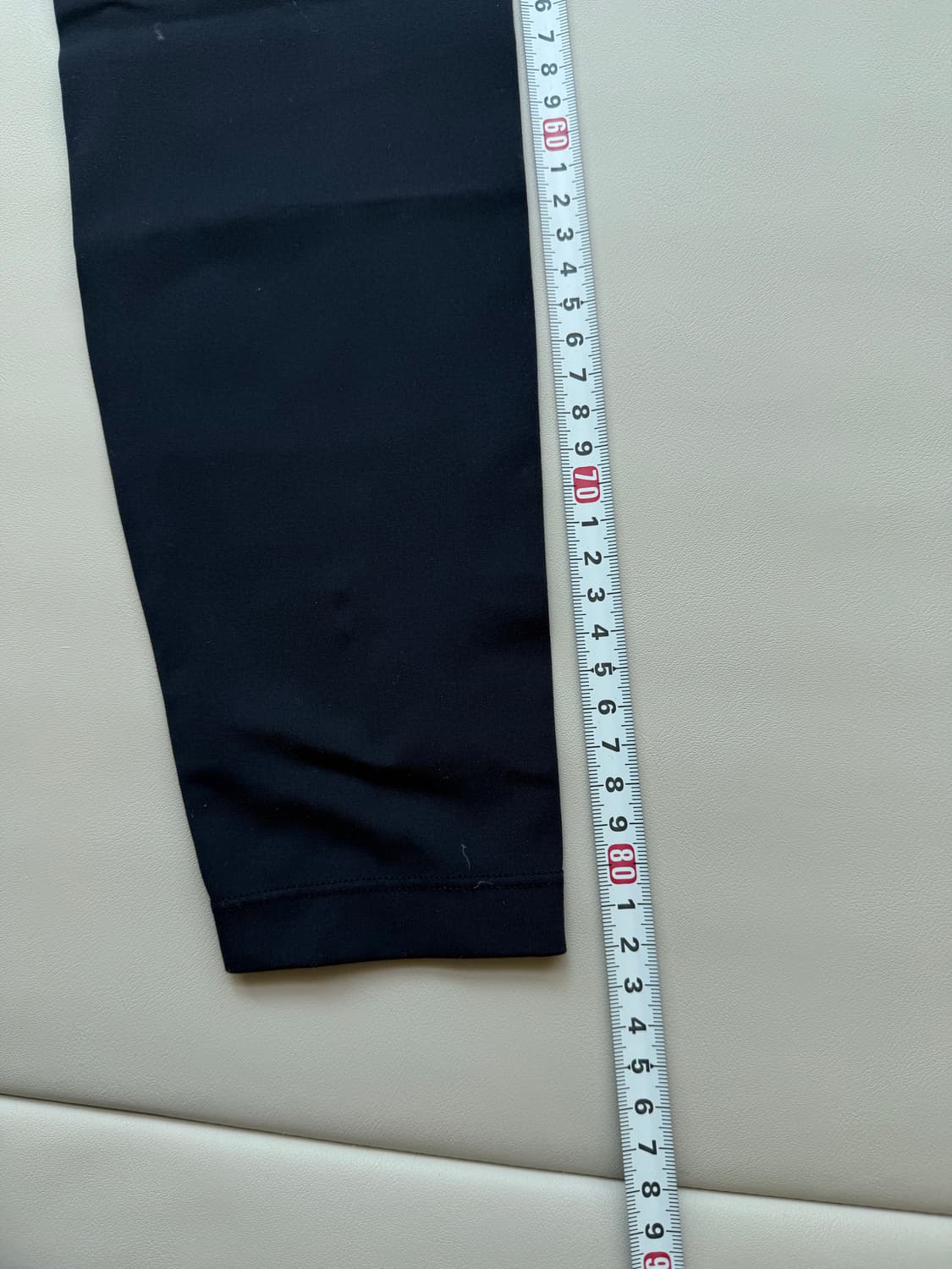 [택포]RUNBLK 7부 레깅스 블랙 S 운동복 요가 헬스 필라테스 상품이미지2