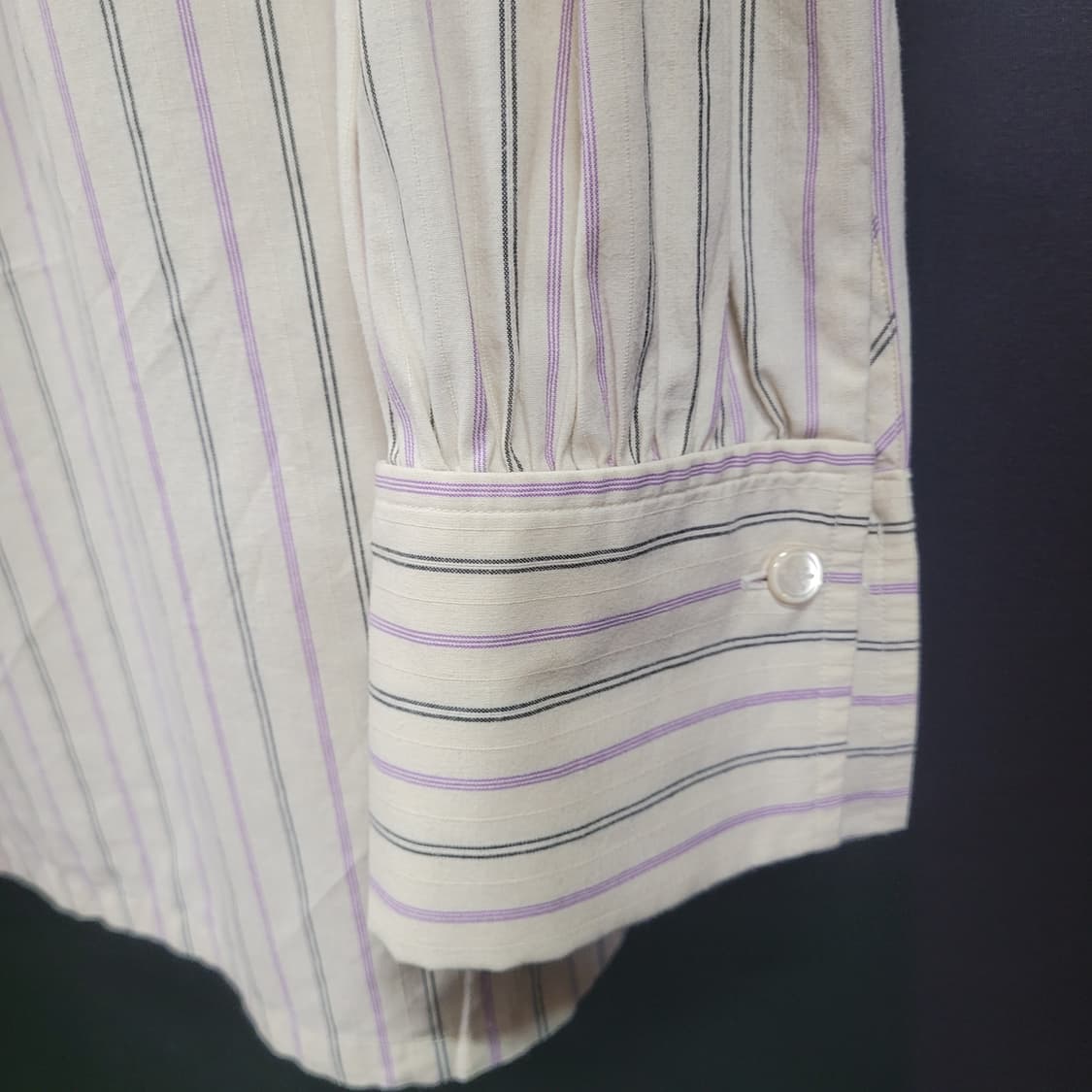 Ralph Lauren 랄프로렌 스트라이프 오버핏 프릴 셔츠 상품이미지3