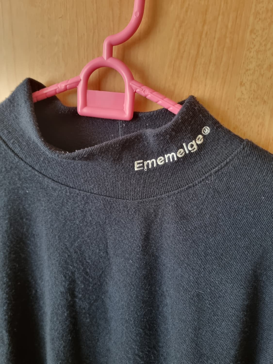 Mmlg 모크넥 티셔츠 M 상품이미지5