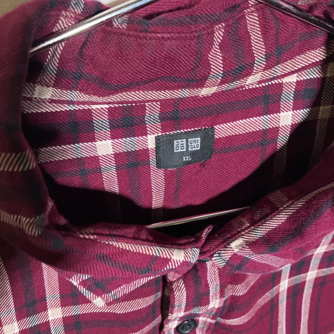 2XL)유니클로 체크셔츠 남방 상품이미지3