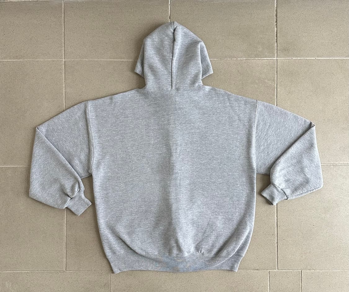 90s 빈티지 러셀 후드집업 그레이 XL USA 상품이미지2