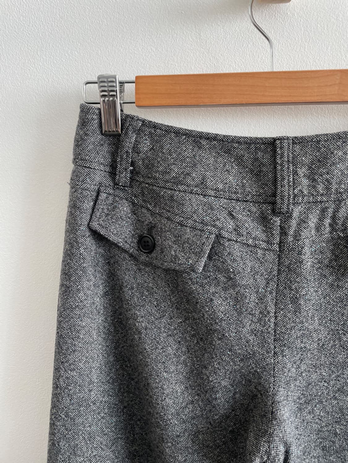 Reflect gray classic wool half pants 상품이미지5