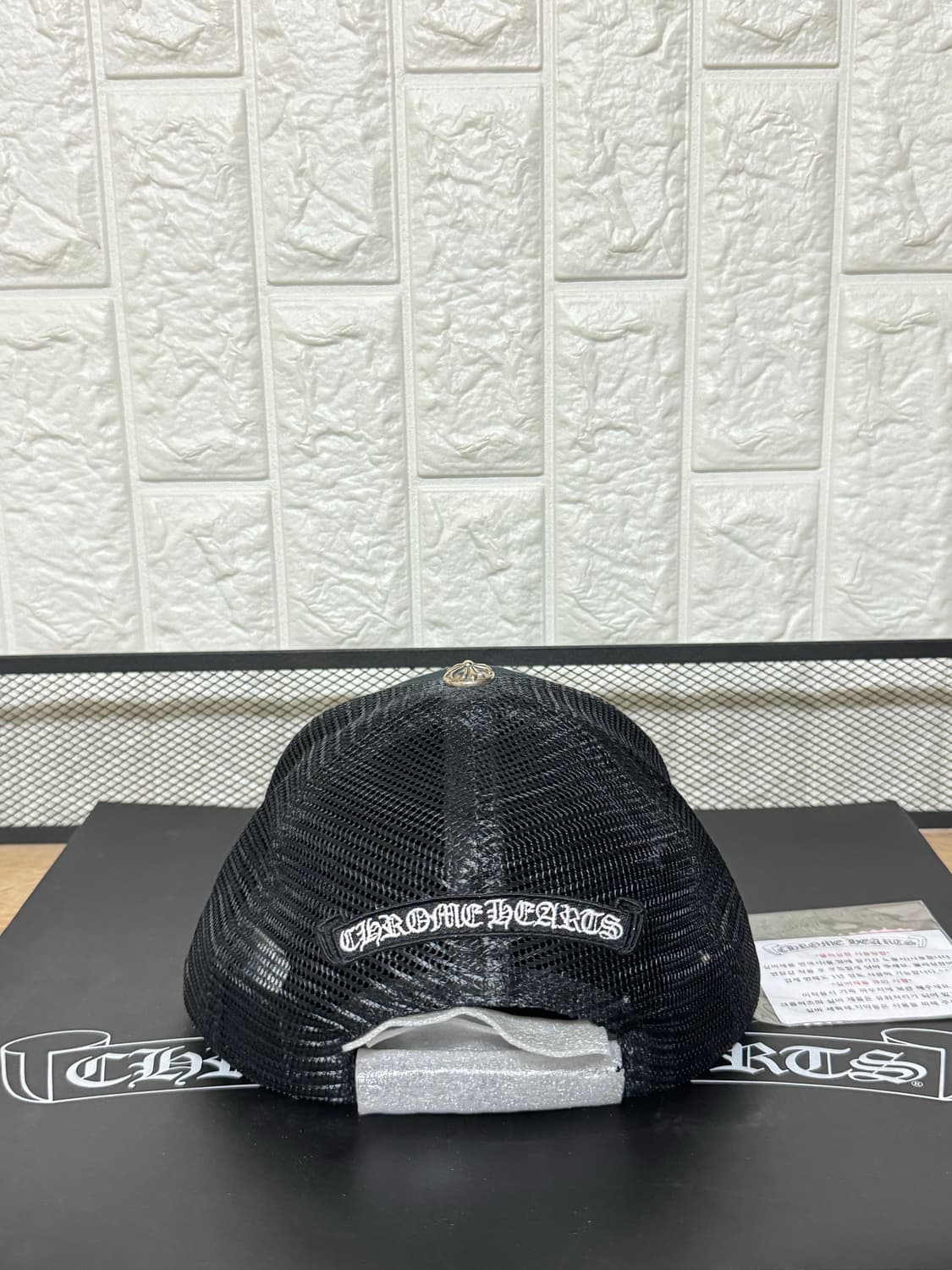 [OS] 크롬하츠 킹 타코 메쉬 트러커 햇 블랙 상품이미지2