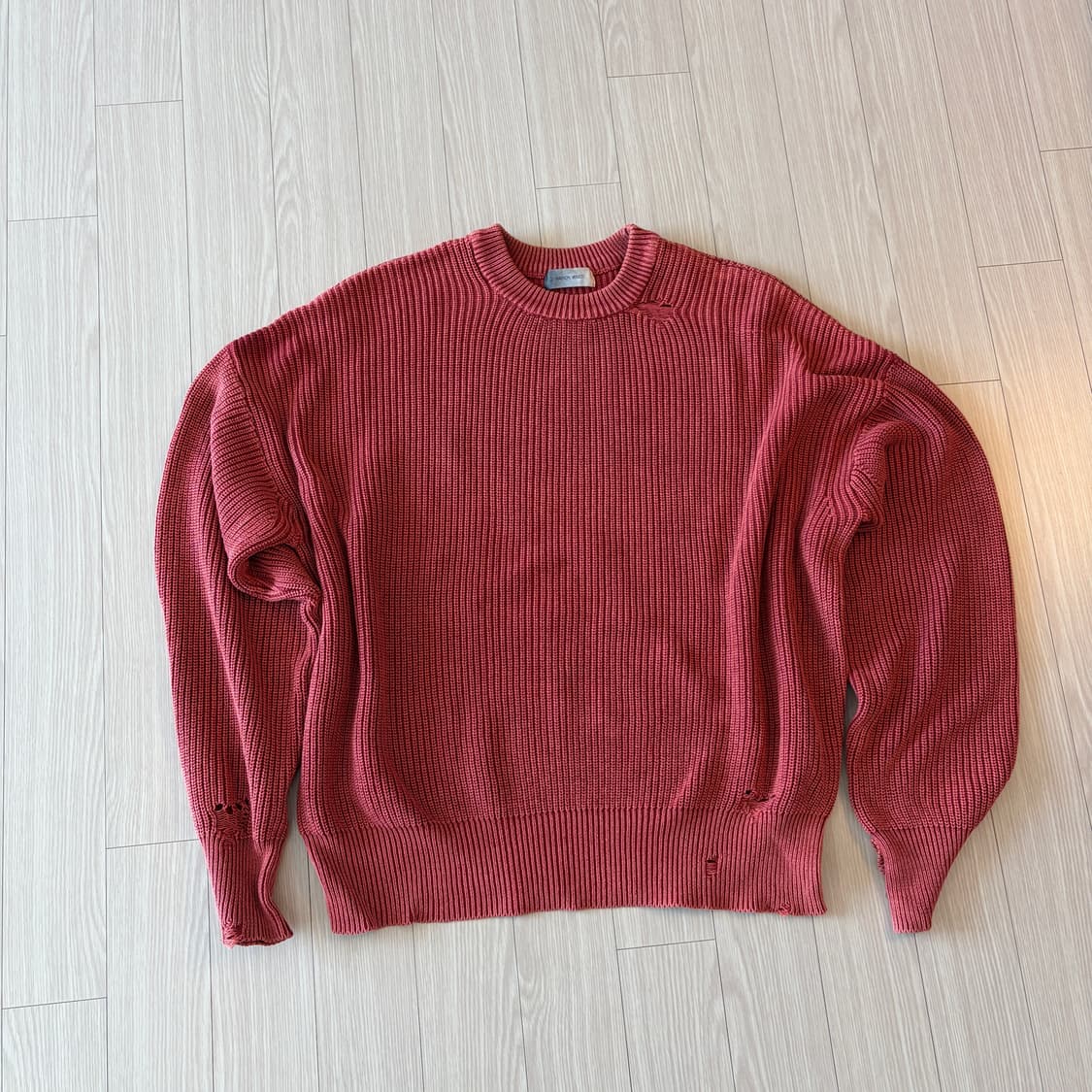 메종미네트 데미지 니트 (L) 상품이미지2