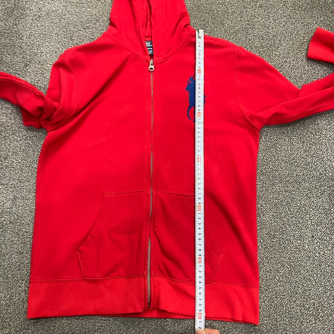 386 폴로 빅포니 후드집업 상품이미지5