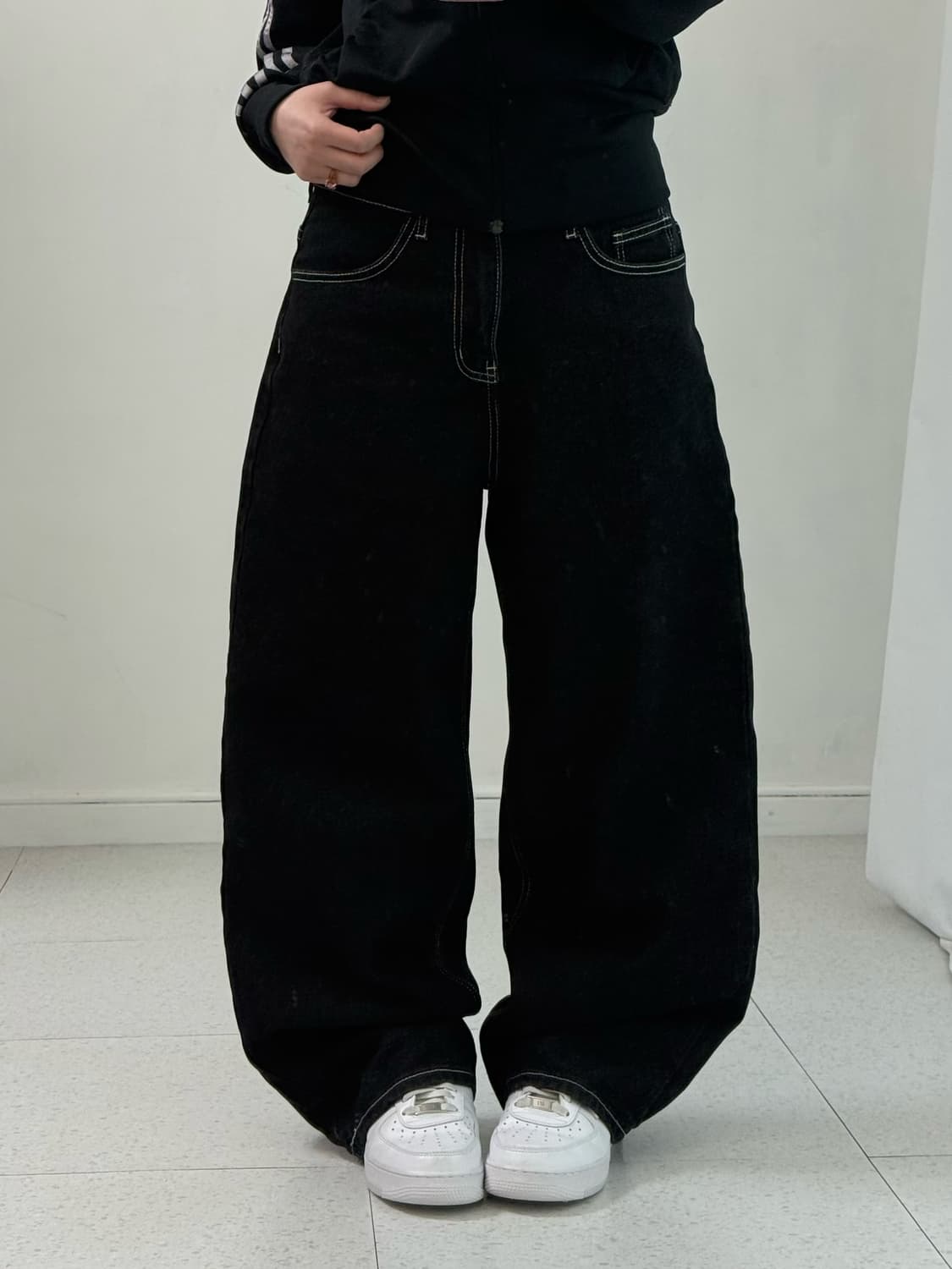 빈티지 y2k 플라잉 데님팬츠 상품이미지4