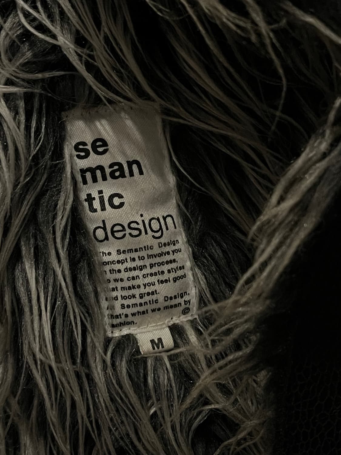 Semantic design fur coat 상품이미지5