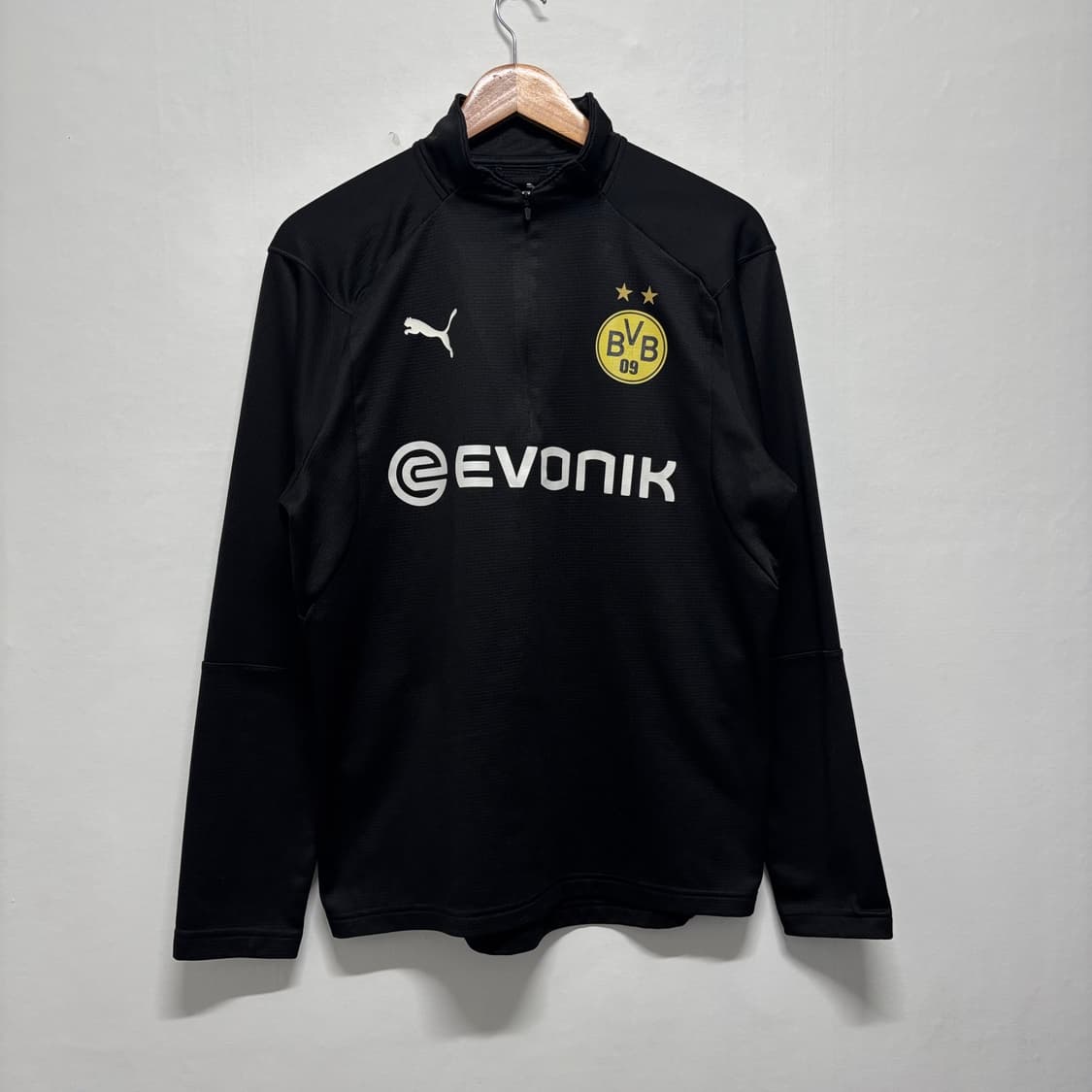 푸마 도르트문트 블랙 트레이닝탑 상품이미지1
