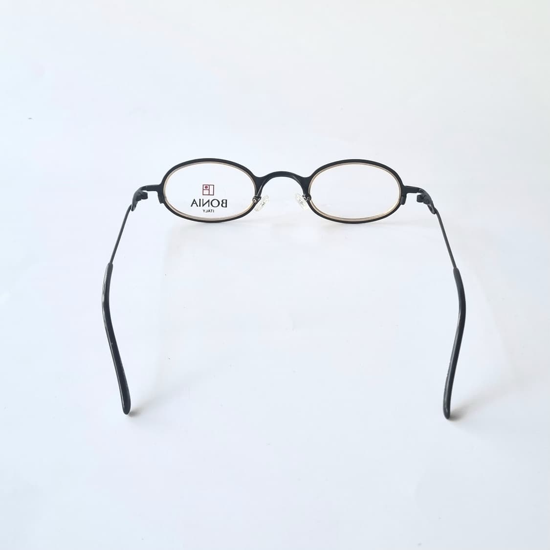데드스탁 BONIA 빈티지 무드 미니멀 오벌 메탈 안경테 상품이미지5