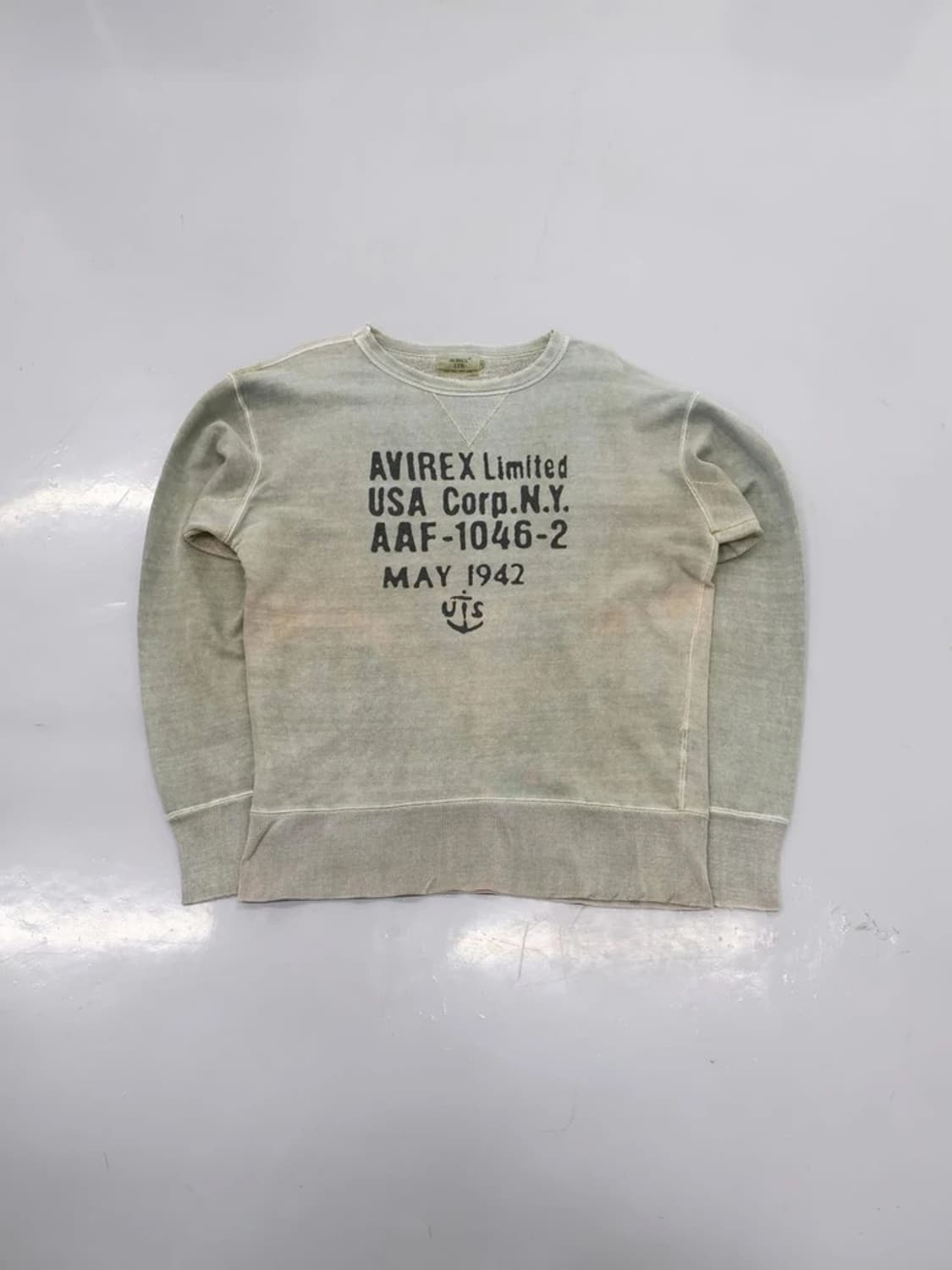 AVIREX AAF Military Print Sweatshirt 상품이미지1