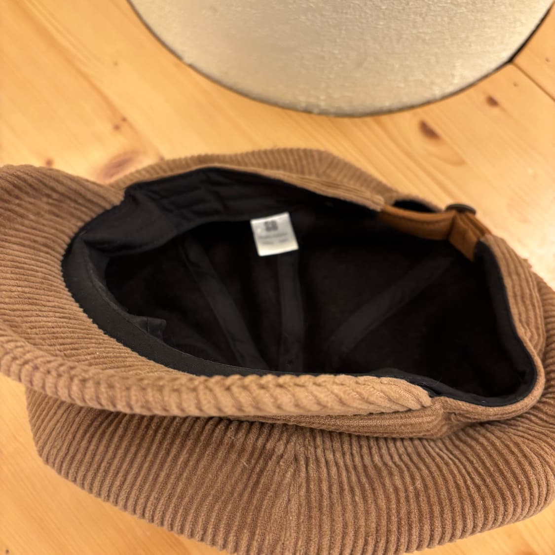 빈티지 브라운 코듀로이 빵모자 상품이미지3